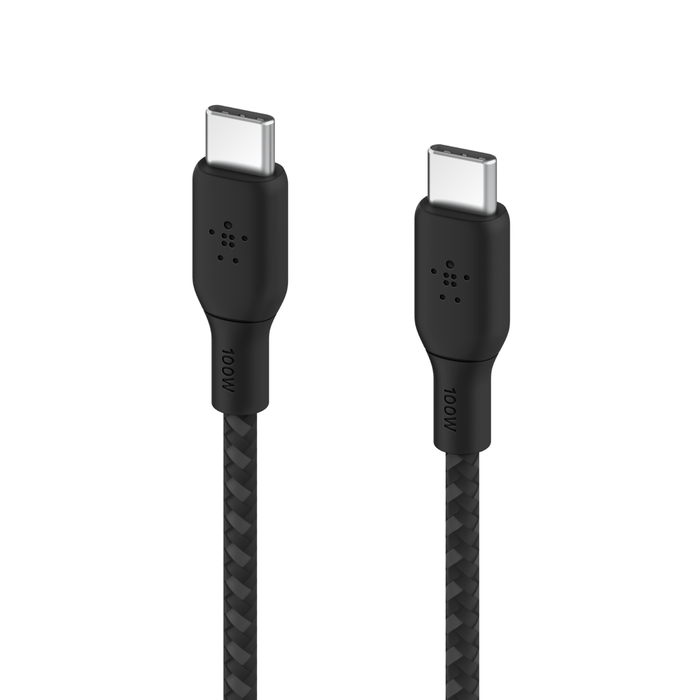 USB-C&reg; to USB-Cケーブル 100W, Black, hi-res